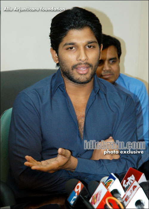 Allu Arjun donates