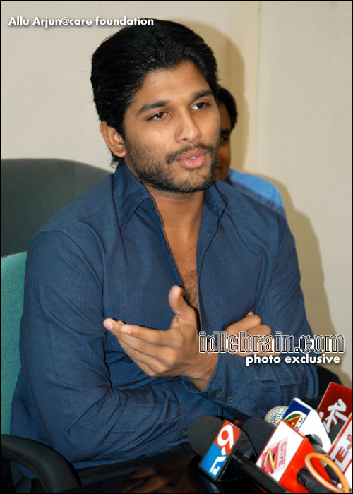 Allu Arjun donates