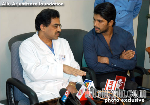 Allu Arjun donates