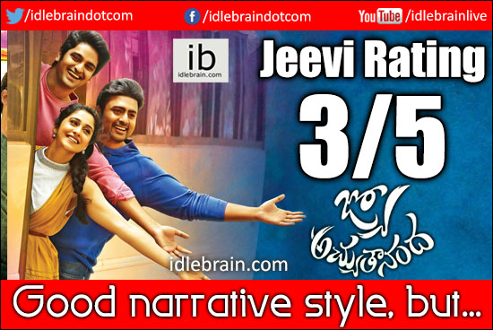 Jyo Achyutananda jeevi review