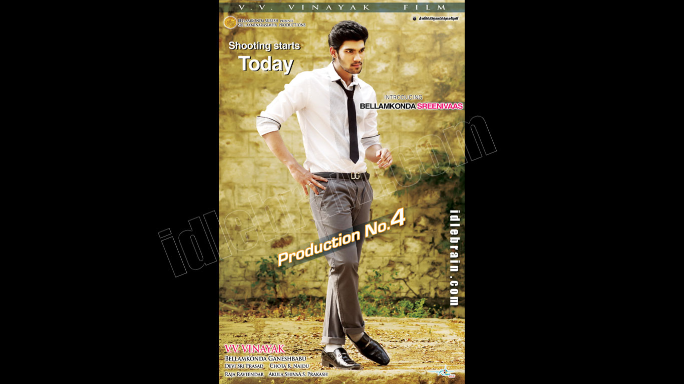 Bellamkonda Srinivas debut film